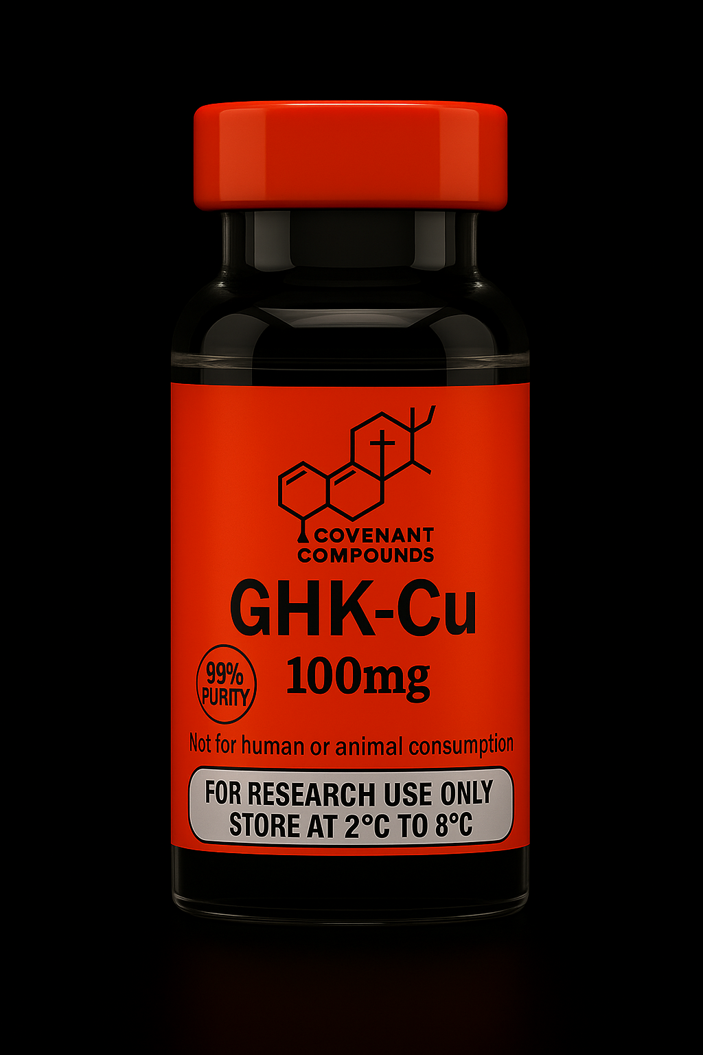 GHKCU 100mg vial